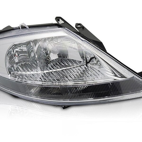 Десен рефлекторен фар за Citroen C3 2002-2009 с хром основа