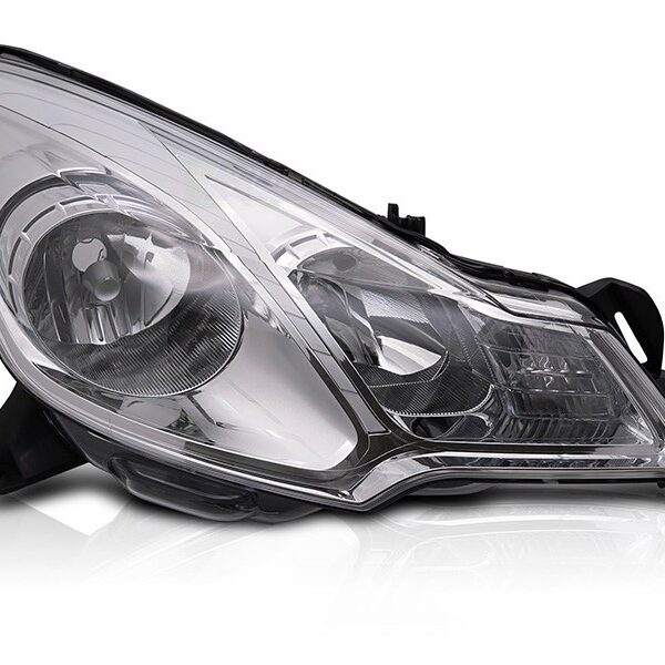 Десен рефлекторен фар за Citroen C3 2009-2012 с хром основа