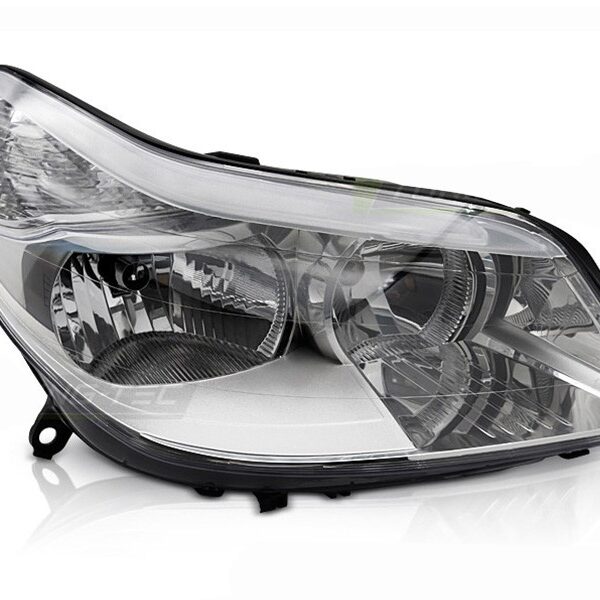 Десен рефлекторен фар за Citroen C5 2004-2008 с хром основа