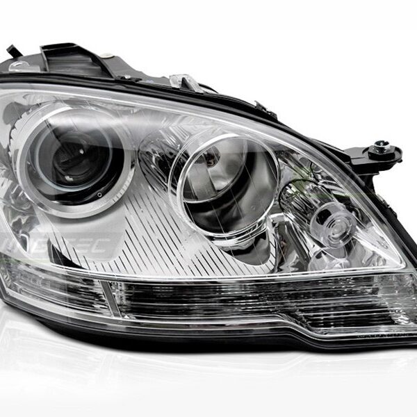 Десен рефлекторен фар за Mercedes ML W164 2009-2011 с хром основа