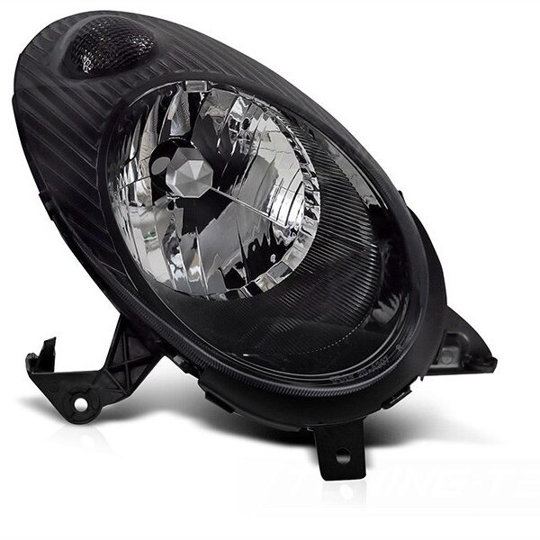 Десен рефлекторен фар за Nissan Micra 2003-2007 с черна основа