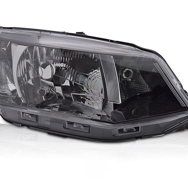 Десен рефлекторен фар за Skoda Fabia хечбек, комби 2014-2018 с черна основа