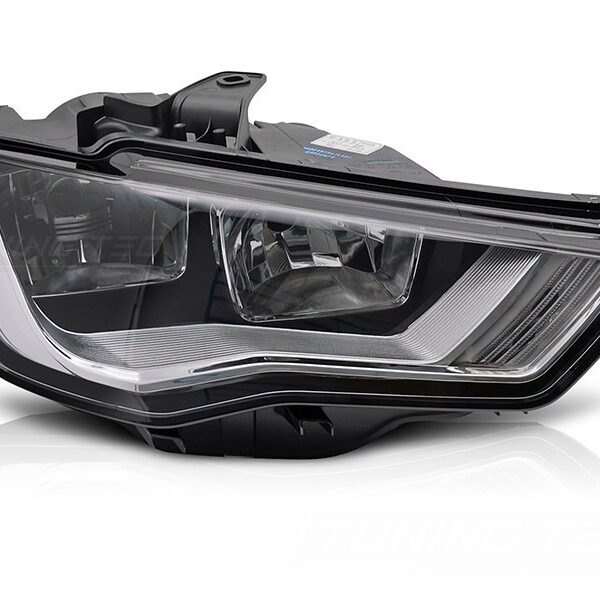 Десен рефлекторен фар за Audi A3 8V 2012-2016 с черна основа