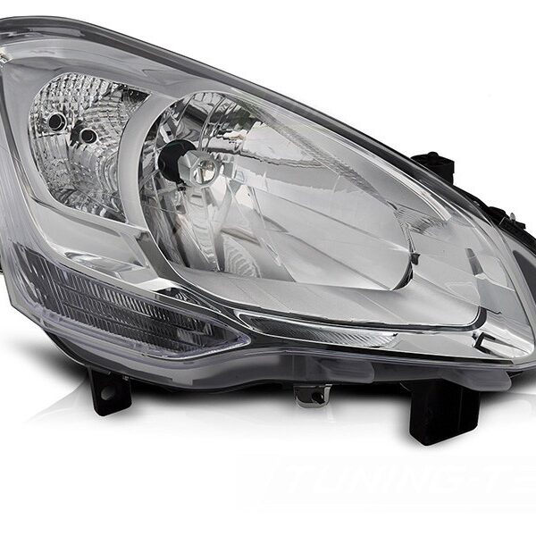 Десен рефлекторен фар за Citroen Berlingo 2008-2012 с хром основа