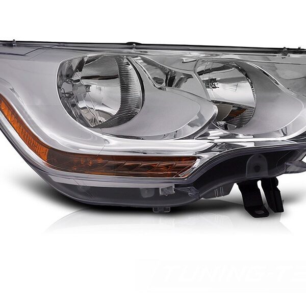 Десен рефлекторен фар за Citroen C4 2010-2015 с хром основа