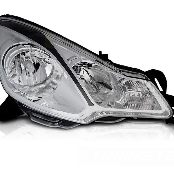 Десен рефлекторен фар за Citroen DS3 2010-2014 с хром основа