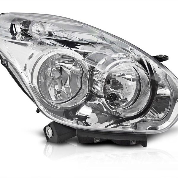 Десен рефлекторен фар за Fiat Doblo 2010-2014, Opel Combo 2012-2018 с хром основа