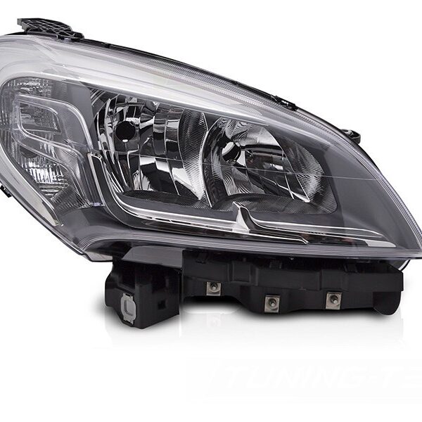 Десен рефлекторен фар за Fiat Doblo 2014-2022 с хром основа