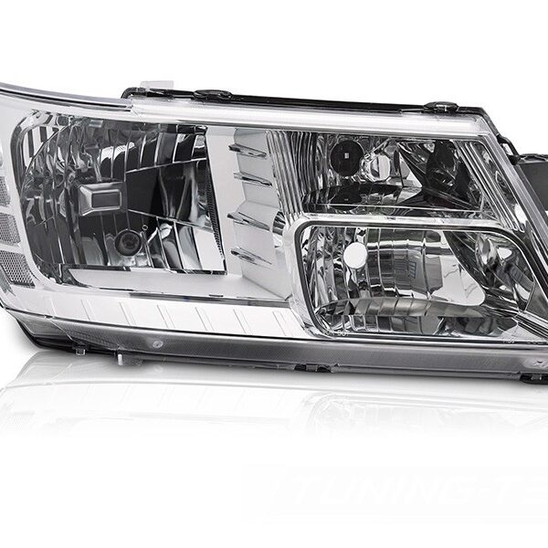 Десен рефлекторен фар за Fiat Freemont 2011-2015, Dodge Journey 2007-2020 с хром основа