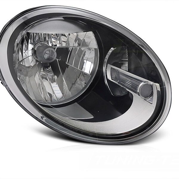 Десен рефлекторен фар за Volkswagen New Beetle 2011-2019 с черна основа