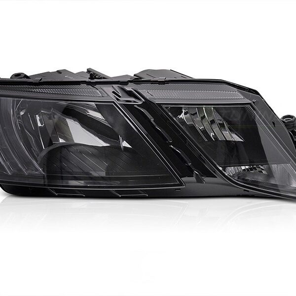 Десен рефлекторен фар за Skoda Octavia Liftback, комби 2016-2020 с черна основа