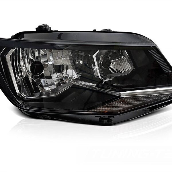 Десен рефлекторен фар за Volkswagen Caddy 2015-2020 с черна основа