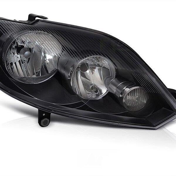 Десен рефлекторен фар за Volkswagen Golf Plus 2009-2014 с черна основа