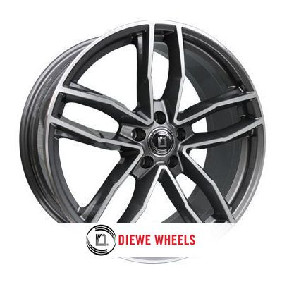 Diewe Alito / Ширина: 9", Диаметър: 20", Дупки: 5
9x20 ET25 5x112 66.6