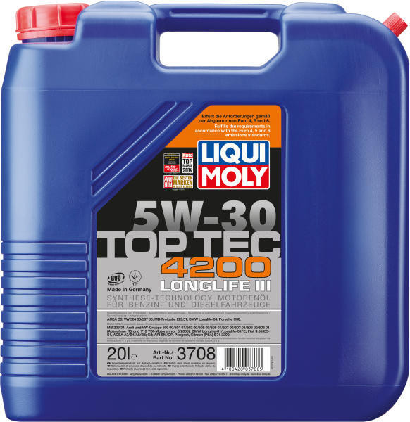 LIQUI MOLY TOP TEC 4200 5W30 (3708) 20L