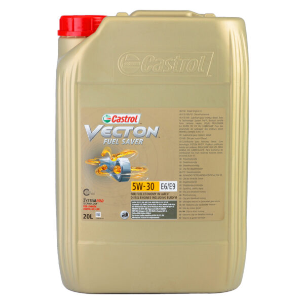 CASTROL VECTON FUEL SAVER 5W30 E6/E9 20L