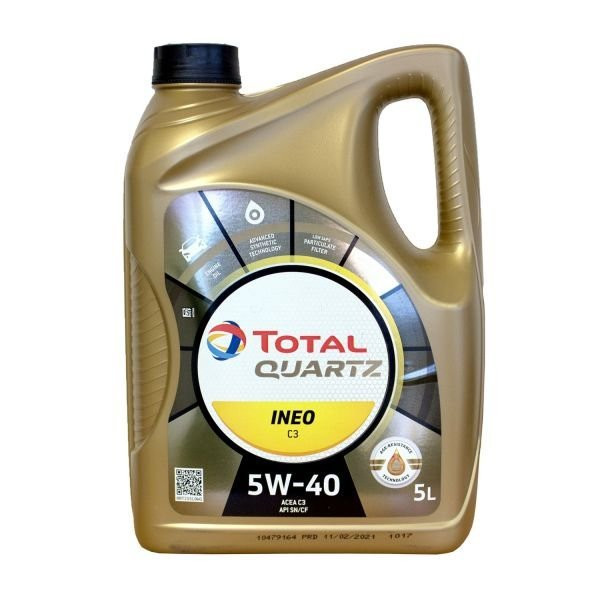 TOTAL QUARTZ INEO C3 5W40 5L