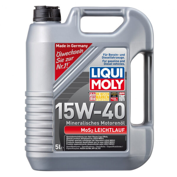 LIQUI MOLY MOS2 LEICHTLAUF 15W-40 (2193) (2571) 5L