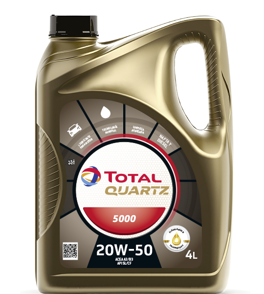 TOTAL QUARTZ 5000 20W50 4L