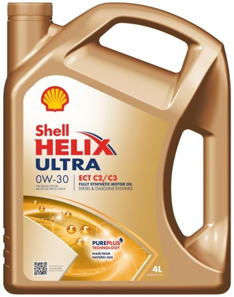 SHELL HELIX ULTRA ECT C2/C3 0W30 4L