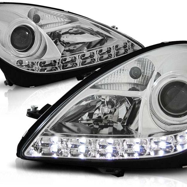 Комплект тунинг фарове за MERCEDES R171 SLK 2004-2011 , ляв и десен