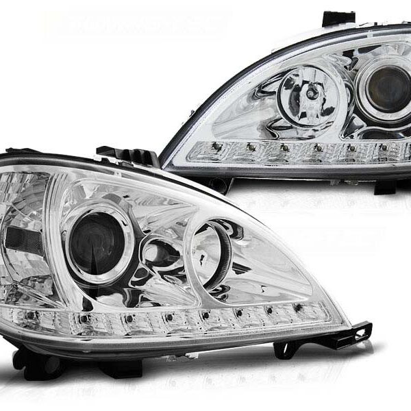 Комплект тунинг фарове за MERCEDES W163 ML M-KLASA 03.1998-08.2001 , ляв и десен