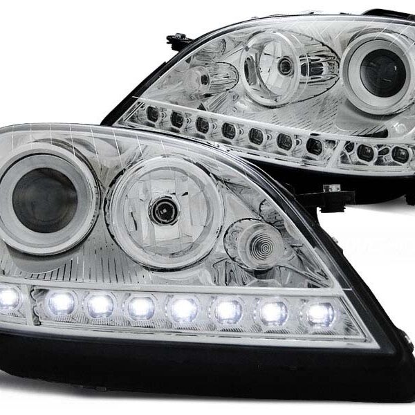 Комплект тунинг фарове за MERCEDES W164 ML M-KLASA 2005-2007 , ляв и десен