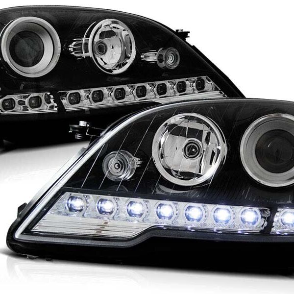 Комплект тунинг фарове за MERCEDES W164 ML M-KLASA след 2008 година, ляв и десен