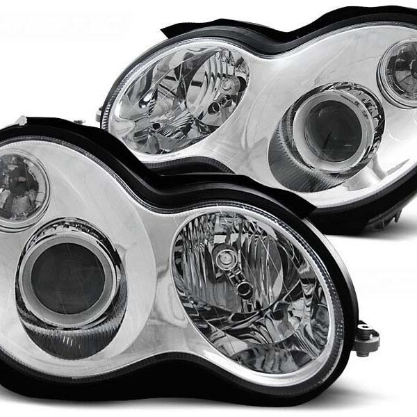 Комплект тунинг фарове за MERCEDES W203 C-KLASA 07.2000-03.2004 , ляв и десен