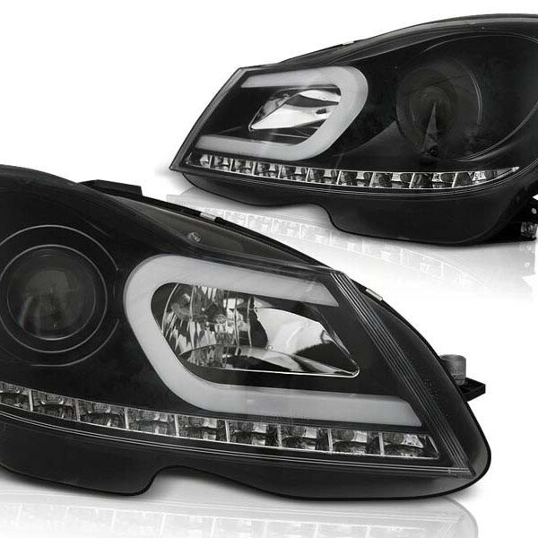 Комплект тунинг фарове за MERCEDES W204 C-KLASA 2011-2014 , ляв и десен