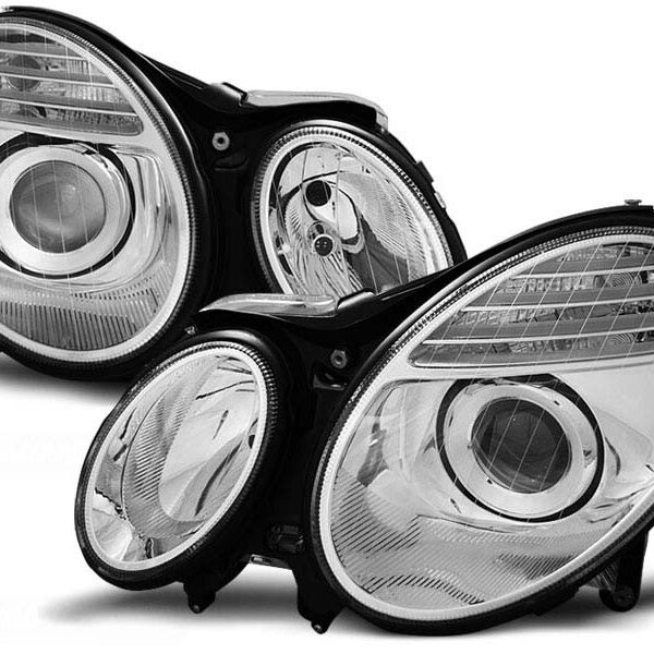 Комплект тунинг фарове за MERCEDES W211 E-KLASA 03.2002-04.2006 , ляв и десен