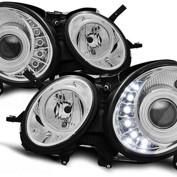 Комплект тунинг фарове за MERCEDES W211 E-KLASA 03.2002-04.2006 , ляв и десен