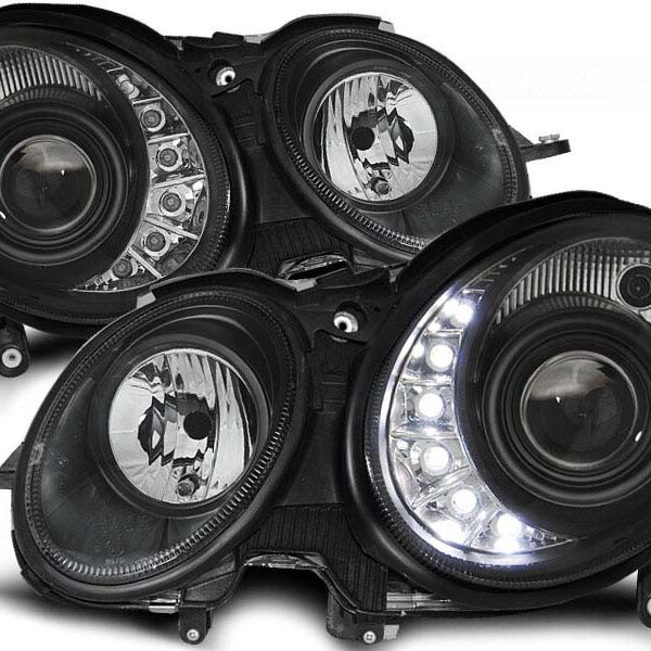 Комплект тунинг фарове за MERCEDES W211 E-KLASA 05.2006-2009 , ляв и десен