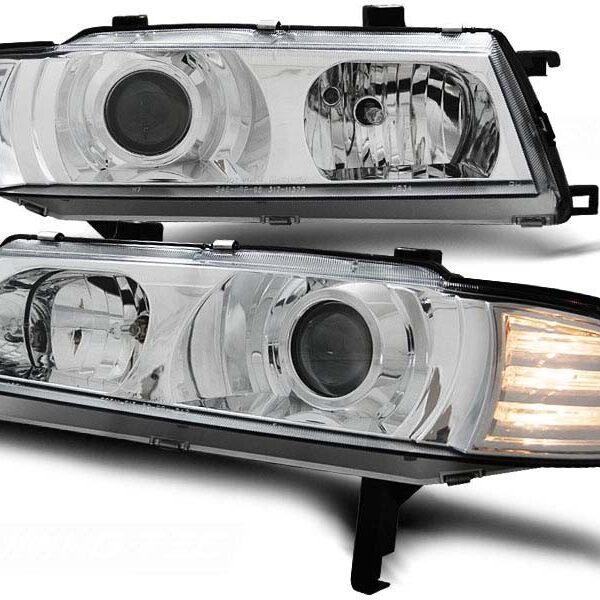 Комплект тунинг фарове за Honda Prelude 02.1992-01.1997 с хром основа , ляв и десен
