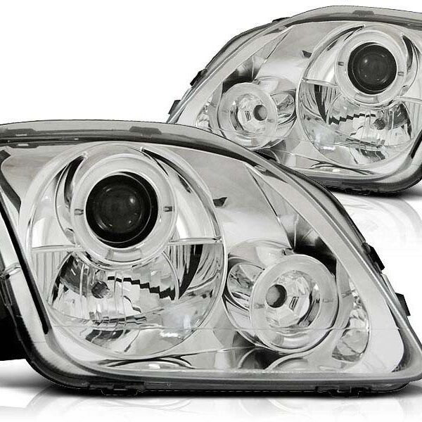 Комплект тунинг фарове за Honda Prelude 02.1997-2001 с хром основа , ляв и десен
