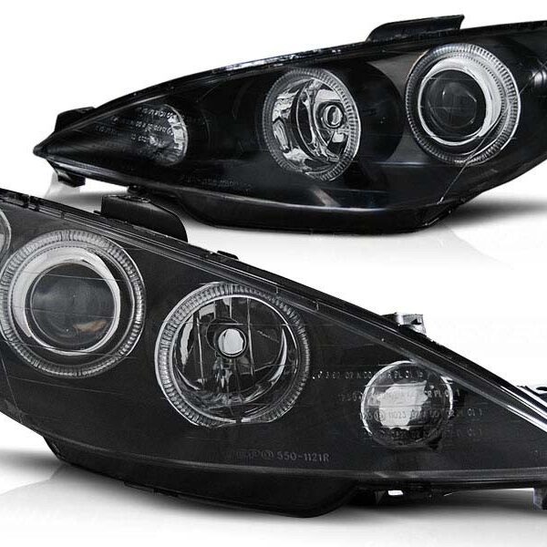 Комплект тунинг фарове за PEUGEOT 206 след 2002 година, ляв и десен