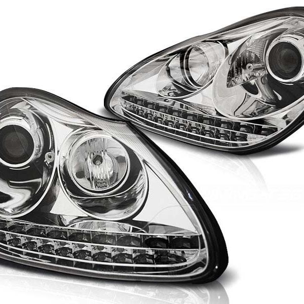 Комплект тунинг ксенонови фарове за PORSCHE CAYENNE 2002-2006 , ляв и десен