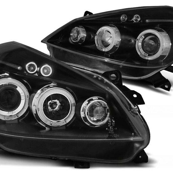 КОМПЛЕКТ ТУНИНГ ФАРОВЕ ЗА RENAULT CLIO 3 2005-2009 , ЛЯВ И ДЕСЕН