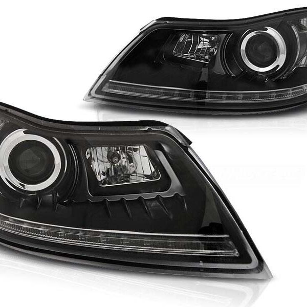 Комплект тунинг фарове за SKODA OCTAVIA 2009-2012 , ляв и десен