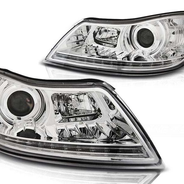 Комплект тунинг фарове за SKODA OCTAVIA 2009-2012 , ляв и десен