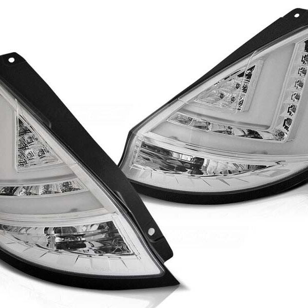 КОМПЛЕКТ ТУНИНГ LED СТОПОВЕ ЗА FORD FIESTA MK7 2008-2012 ХЕЧБЕК , ЛЯВ И ДЕСЕН