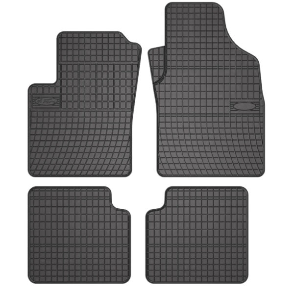 Гумени стелки Frogum съвместими с Fiat 500 хечбек,   500 Hybrid  (2020+)