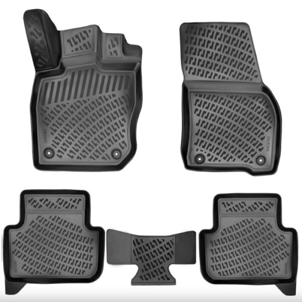 Гумени стелки RizLine съвместими с Volkswagen Tiguan (2024+)