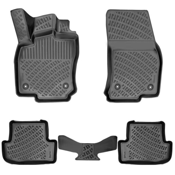 Гумени стелки RizLine съвместими с VW T-Roc (2017+)