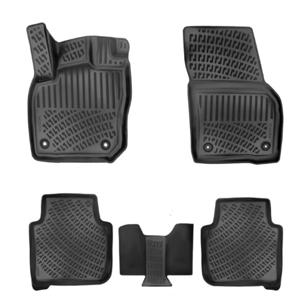 Гумени стелки RizLine съвместими с Skoda Kodiaq 2024+ / 4446