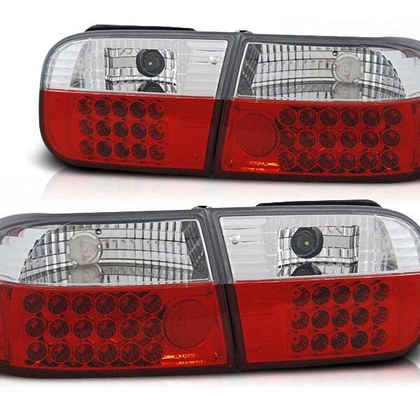 Комплект тунинг LED стопове за Honda CIVIC 09.1991-08.1995 седан/купе , ляв и десен