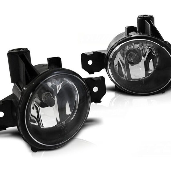 Комплект халогени за BMW серия 1 E81/E82/E87/E88 2004-2013 хром, ляв + десен