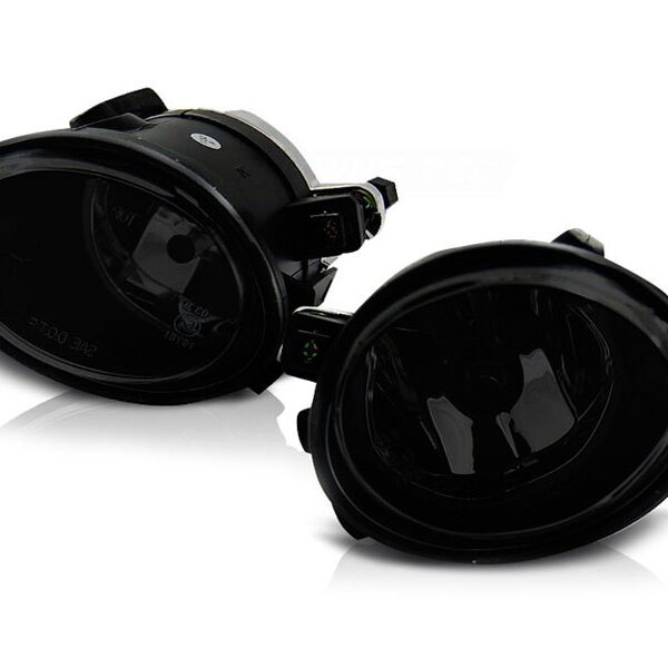 Комплект халогени тип M technik/M3/M5 за BMW серия 3 E46 1998-2005 седан/купе/комби/BMW серия 5 E39 1995-2003  седан/комби черни, ляв + десен