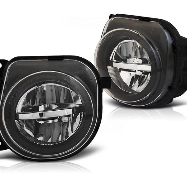 Комплект LED халогени за BMW серия 5 F10/F11/серия 5 GT F07 2013-2016 хром, ляв + десен