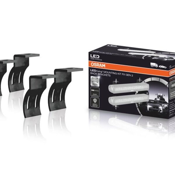 Монтажни планки Osram за LED барове FX GEN 2, черни